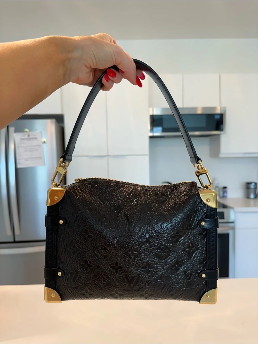 Louis Vuitton Side Trunk MM Acajou